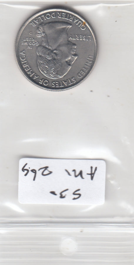 S30-AM1-0264 USA State Quarter UNC 2006 KM384 D Colorado