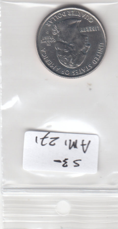 S30-AM1-0271 USA State Quarter UNC 2006 KM385 D North Dacota