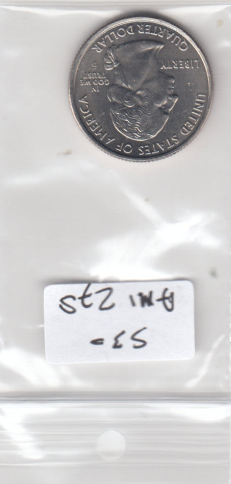 S30-AM1-0278 USA State Quarter UNC 2006 KM386 D South Dacota