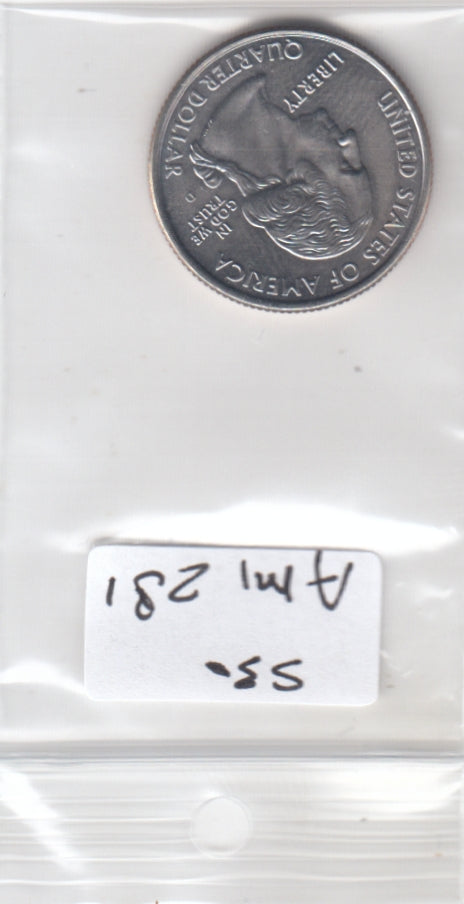 S30-AM1-0281 USA State Quarter UNC 2007 KM396 D Montana