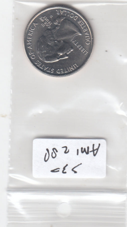 S30-AM1-0288 USA State Quarter UNC 2007 KM397 D Washington