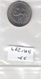 S30-AM1-0294 USA State Quarter UNC 2007 KM399 D Wyoming