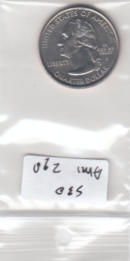 S30-AM1-0298 USA State Quarter UNC 2007 KM400 D Utay