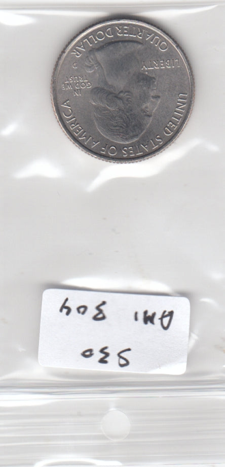 S30-AM1-0304 USA Quarter UNC 2015 KM599 D Blue Ridge Parkway