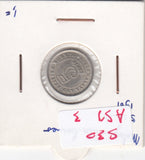 S30-AS1-0003 Malaya and British Borneo 5 Cents UNC 1961 KM1