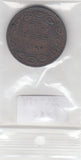 S30-AS1-0012 India-Baroda 2 Paisa VF 1947-1950 Y32