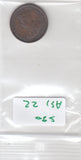 S30-AS1-0022 Ceylon 1/2 Cent VF 1917 KM106