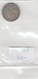 S30-AS1-0029 Ceylon 25 Cents VF 1893 KM95   Zilver
