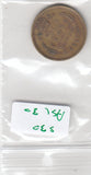 S30-AS1-0030 Ceylon 50 Cents VF 1951 KM123