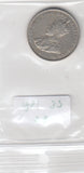 S30-AS1-0033 Ceylon 50 Cents VF 1917 KM109   Zilver