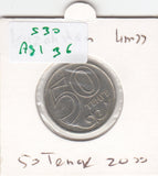 S30-AS1-0036 Kazakhstan 50 Tenge XF 2000 KM27