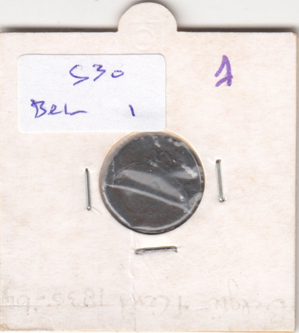 S30-BEL-0001 Belgium 1 Centimes PO ??    Uitzoeker