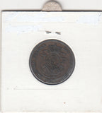 S30-BEL-0013 Belgium 2 Centimes VF 1856 KM4.2  Waals