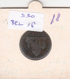 S30-BEL-0018 Belgium 2 Centimes FI 1869 KM35.1   Waals