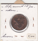 S30-BEL-0025 Belgium 2 Centimes VF 1902 KM35.1   Waals