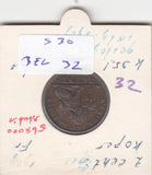 S30-BEL-0032 Belgium 2 Centimes VF 1909 KM35.1   Waals