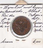 S30-BEL-0036 Belgium 2 Centimes VF 1912 KM64   Waals