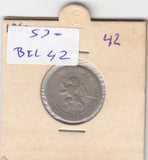 S30-BEL-0042 Belgium 5 Centimes FI/VF 1862 KM21   Waals