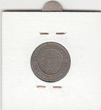 S30-BEL-0043 Belgium 5 Centimes VF 1863 KM21   Waals