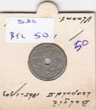 S30-BEL-0050 Belgium 5 Centimes VF 1904 KM55   Vlaams