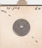 S30-BEL-0076 Belgium 5 Centimes VF 1922 KM66   Waals