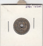 S30-BEL-0080 Belgium 5 Centimes VF 1925 KM67   Vlaams