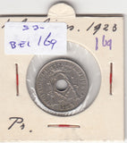 S30-BEL-0169 Belgium 10 Centimes FI/VF 1923 KM85   Waals