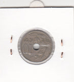 S30-BEL-0189 Belgium 10 Centimes FI/VF 1928 KM86   Vlaams