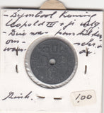 S30-BEL-0198 Belgium 10 Centimes FI/VF 1942 KM125   Belqique-Belgie