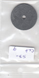 Belgium 25 Centimes VF 1942 KM#132 Brussels Léopold III, BELGIE-BELGIQUE, WWII zinc occupation issue