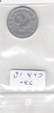Yugoslavia 2 Dinara VF 1953 KM#31 Belgrade FNRJ legend