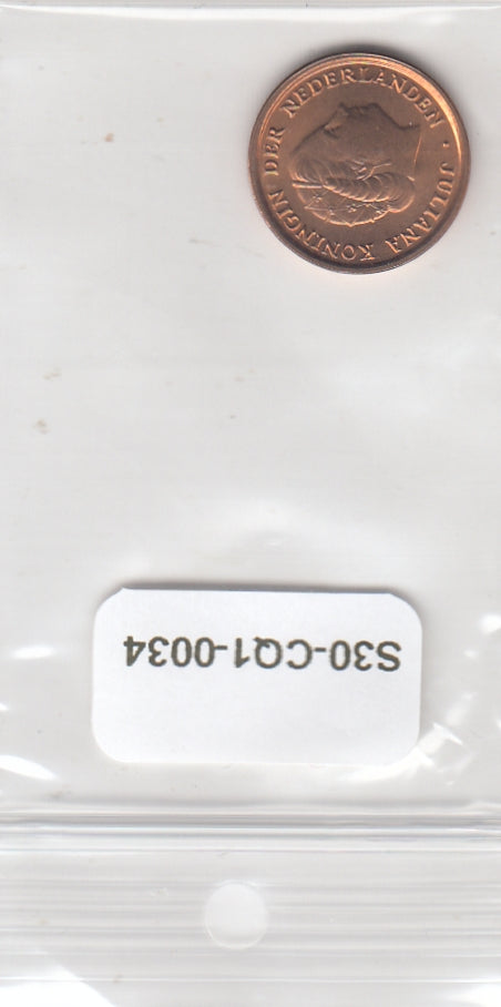 S30-CQ1-0034-SUM Netherlands 1 Cent UNC 1979 KM180