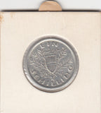 S30-EU1-0005 Austria 1 Schilling XF 1925 KM2840  Zilver