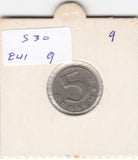 S30-EU1-0009 Austria 5 Groschen VF+ 1931 KM2846