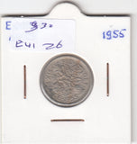 United Kingdom 6 Pence VF 1955 KM903