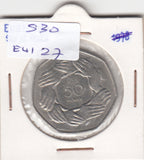 United Kingdom 50 Pence VF 1973 KM918