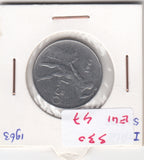 S30-EU1-0047 Italy 50 Lire VF 1963 KM95.1