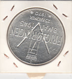 S30-EU1-0060 Norway 25 kroner UNC 1970 KM414  Zilver