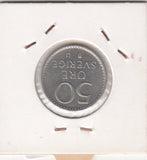 S30-EU1-0062 Sweden 50 Ore AU 1970 KM837