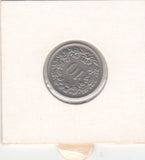 S30-EU1-0073 Switzerland 10 Rappen VF 1955 KM27