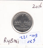 S30-EU1-0122 Transnistria 1 Rouble UNC 2016 KM244 Memorial Of Glory in Rybnitsa