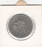 S30-EU1-0137 Poland 20 Zlotys VF+ 1976 Y69   Marceli Nowotko