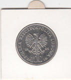 S30-EU1-0142 Poland 100 Zlotys UNC 1985 Y157   Polish Mother's Memorial Hospital Center