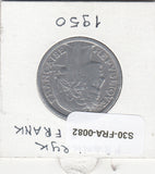 S30-FRA-0082 Frankrijk 2 Francs ZG/PR 1950 KM886a