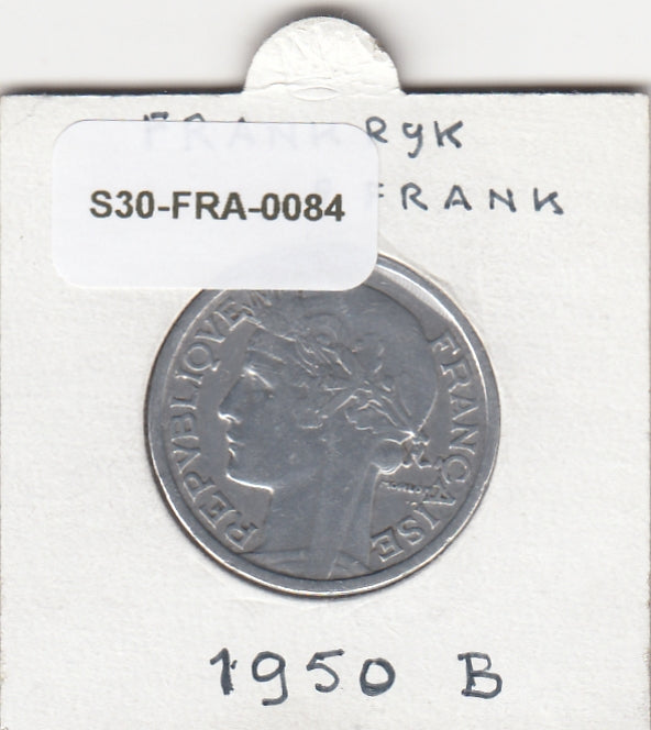 S30-FRA-0084 Frankrijk 2 Francs ZG/PR 1950 KM886a B