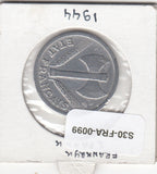 S30-FRA-0099 Frankrijk 2 Francs AU 1944 KM886a C