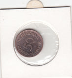 Germany 50 Pfennig VF 1950 KM104 G galvano kleuring