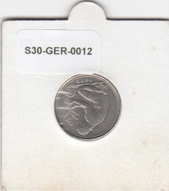 Germany 50 Pfennig VF/XF 1975 KM109.2 G