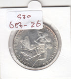 S30-GER-0026 Germany 10 Mark UNC 1972 KM132 D Olympic Games in Munich