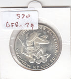 S30-GER-0029 Germany 10 Mark UNC 1972 KM132 G Olympic Games in Munich